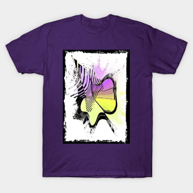 Colorful art splash T-Shirt by SilverPixieArt